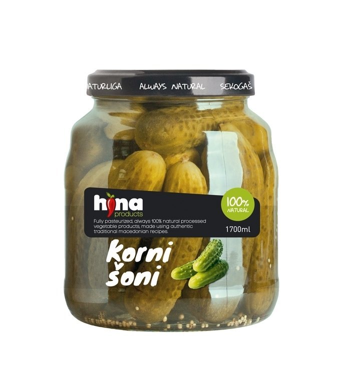 HINA CORNICHON EN SAUMURE 5X1700ML
