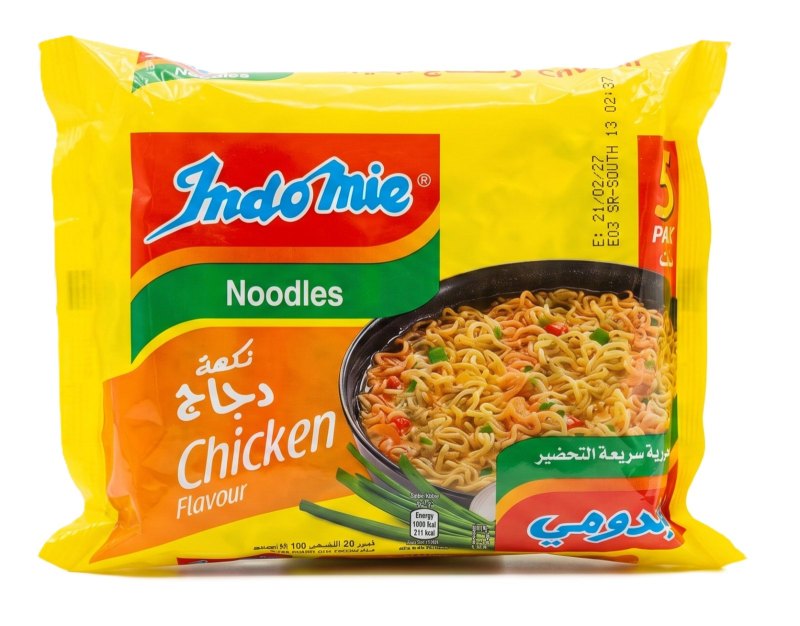 INDOMIE NOODLES POULET 8X(5X70GR )