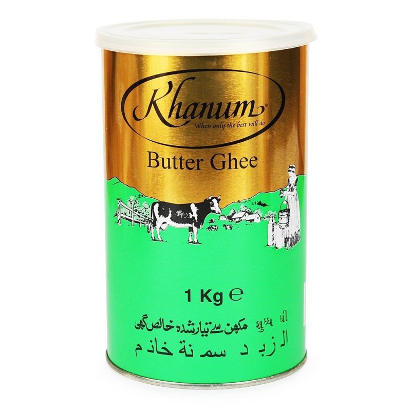 KHANUM BUTTER GHEE 12X1KG