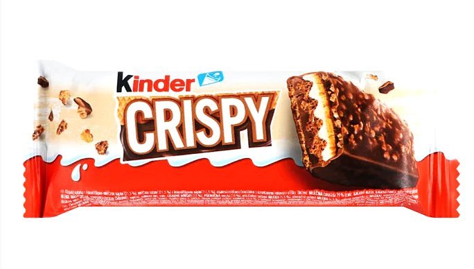KINDER CRISPY WAFFLE 14X34GR