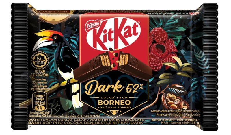 KITKAT DARK BORNEO 24X35GR