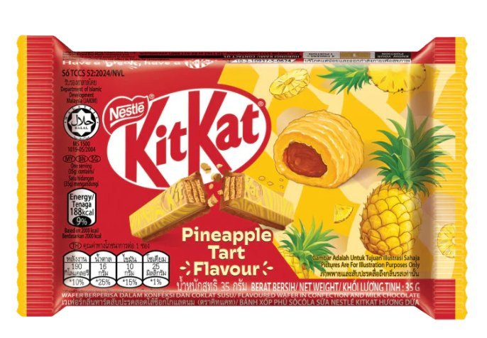 KITKAT PINEAPPLE TART 24X35GR