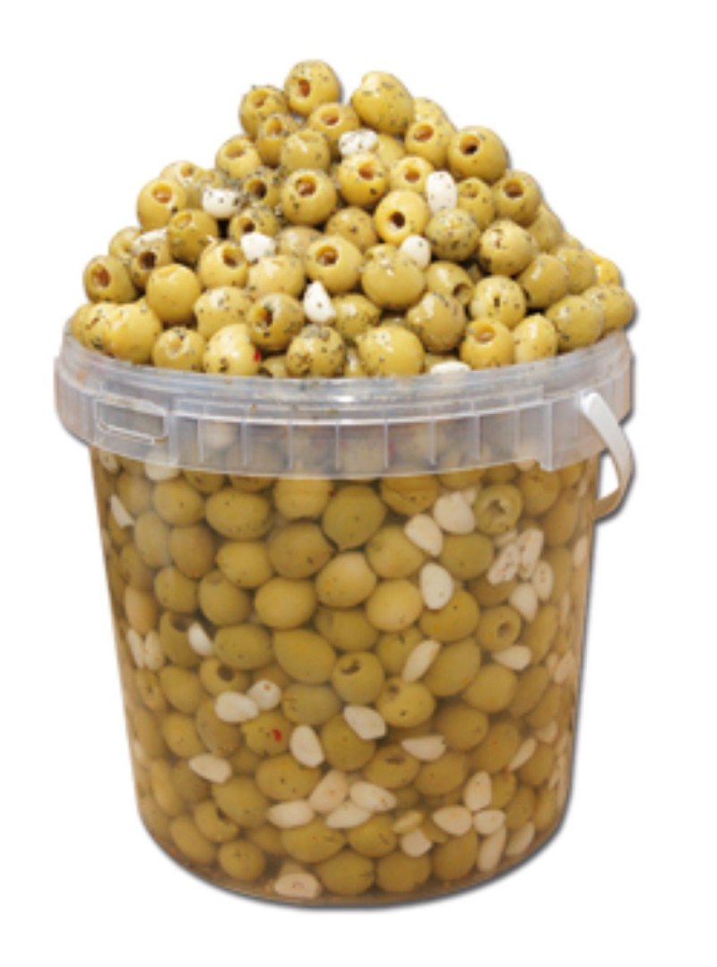 KOVA OLIVES A L'AIL DENOYAUTEES 26/29 7KG