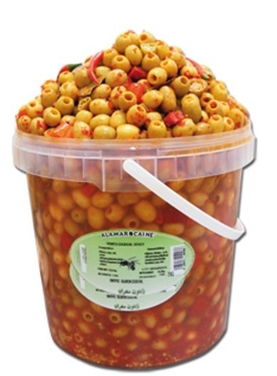KOVA OLIVES PIQUANTES DENOYAUTEES 26/29 7KG