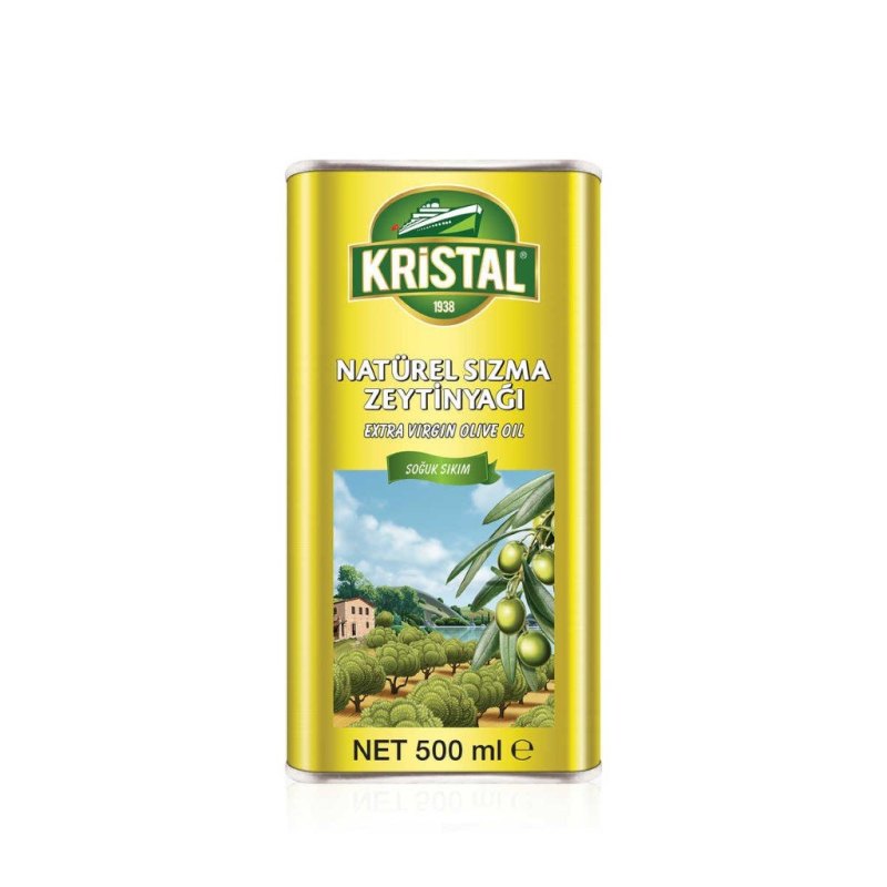 KRISTAL HUILE EXTRA VIERGE SIZMA 6X500ML TENEKE