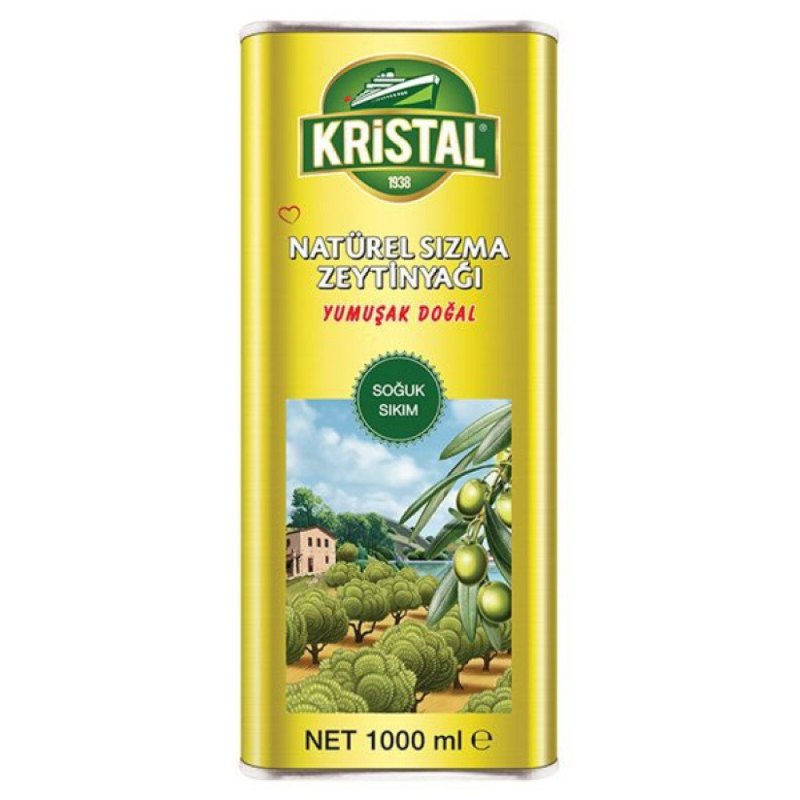 KRISTAL HUILE OLIVES EXTRA VIERGE 6X1LTR TENEKE