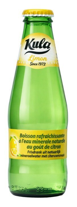 KULA EAU MINERALE GAZEUSE AU CITRON 24X200ML