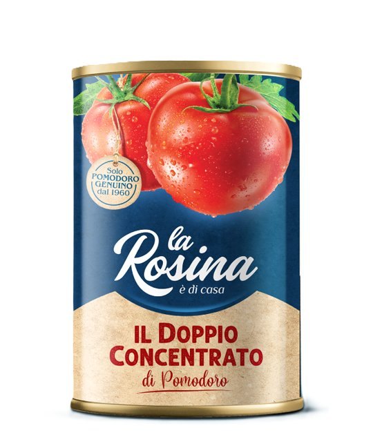LA ROSINA DOUBLE CONCENTRE DE TOMATES 12X400GR