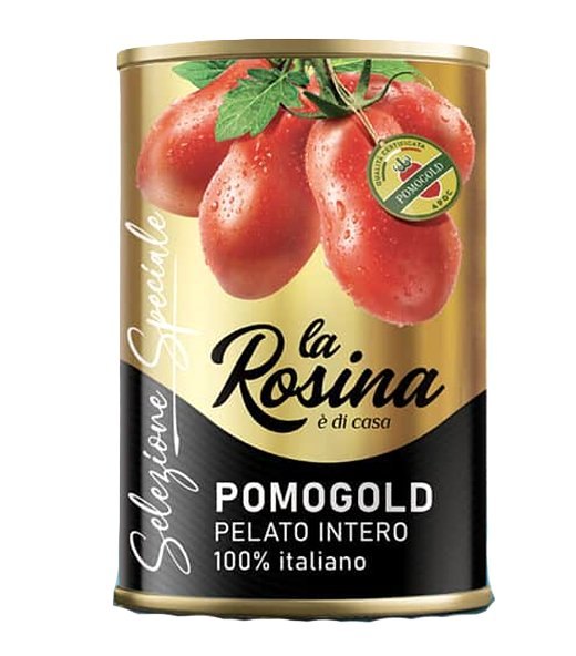 LA ROSINA POMOGOLD TOMATES PELEES ENTIERES 24X400GR