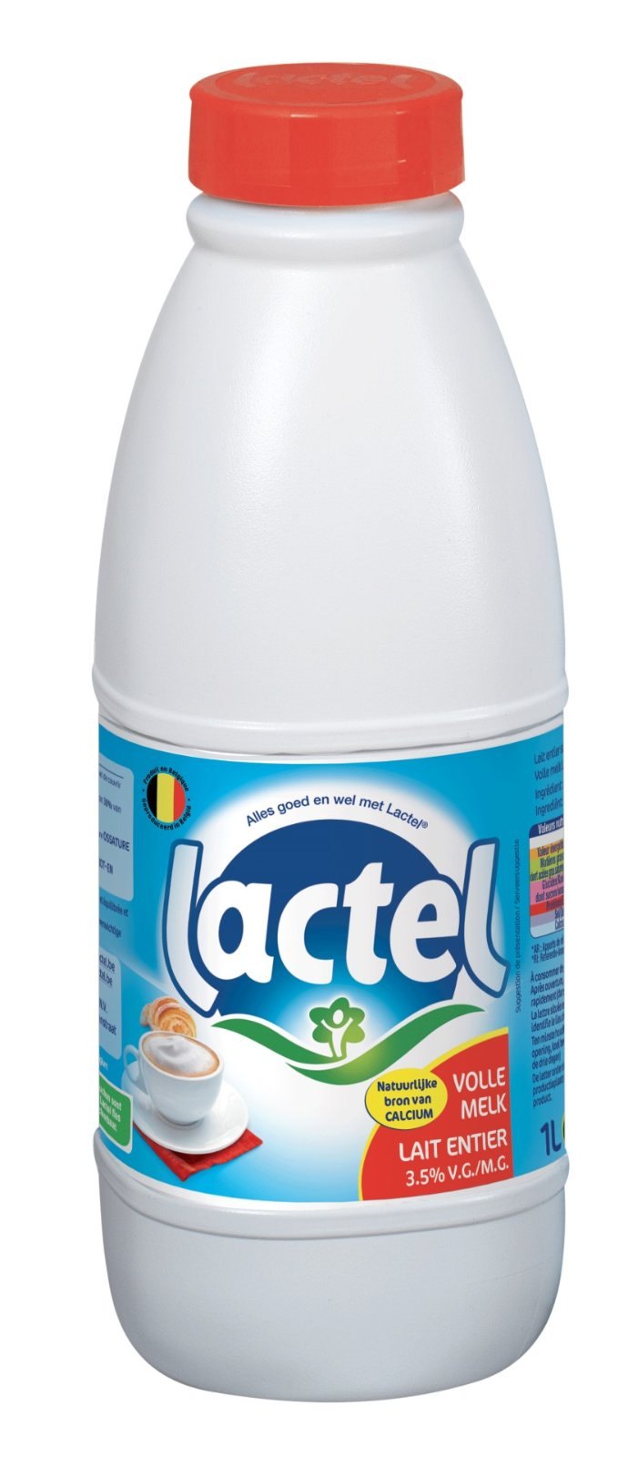 LACTEL LAIT ENTIER 6X1LTR