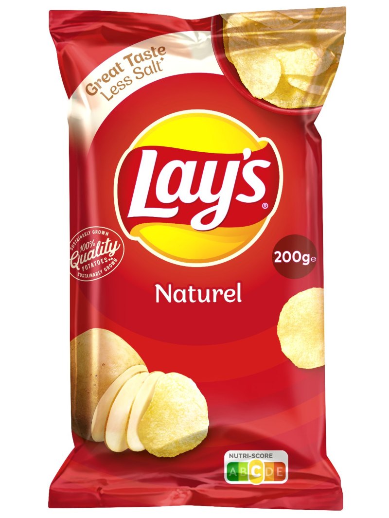 LAYS NATUREL 18X200GR