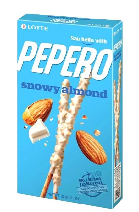 LOTTE PEPERO AMANDE ET CREME 40X32GR