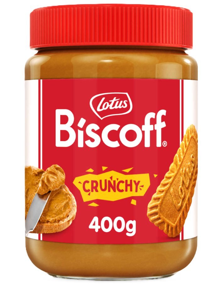 LOTUS BISCOFF PATE DE SPECULOOS CRUNCHY 8X400GR