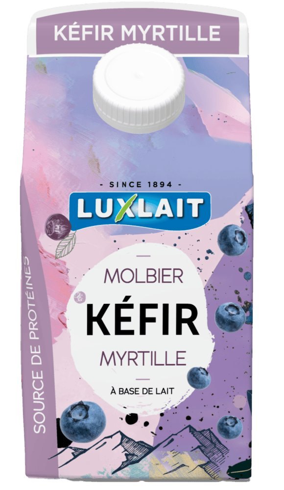 LUXLAIT KEFIR MYRTILLE 8X500ML