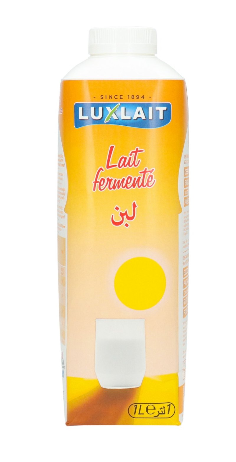 LUXLAIT LAIT FERMENTE 8X1L
