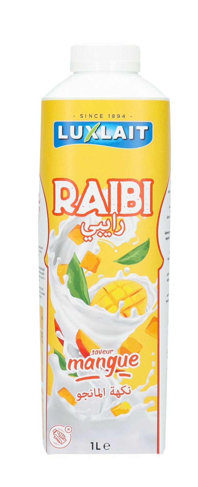 LUXLAIT RAIBI MANGUE 8X1L