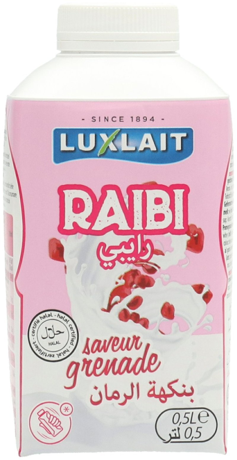 LUXLAIT RAIBI SAVEUR GRENADE 8X500ML