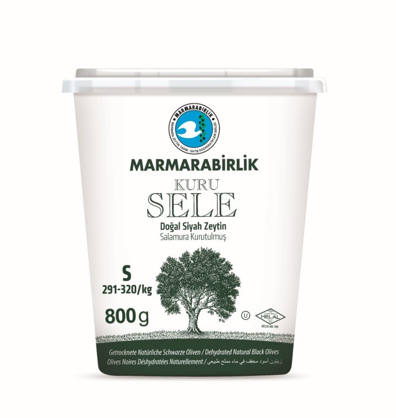 MARMARABIRLIK OLIVES KURU SELE SECHEES GEANTES 6X800GR PET ( S )