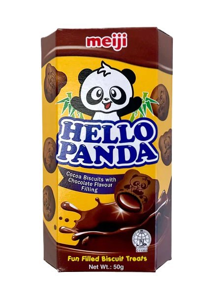 MEIJI HELLO PANDA DOUBLE CHOCOLAT 10X50GR