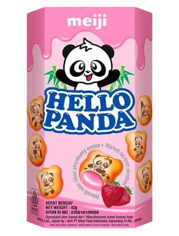 MEIJI HELLO PANDA FRAISE 10X42GR