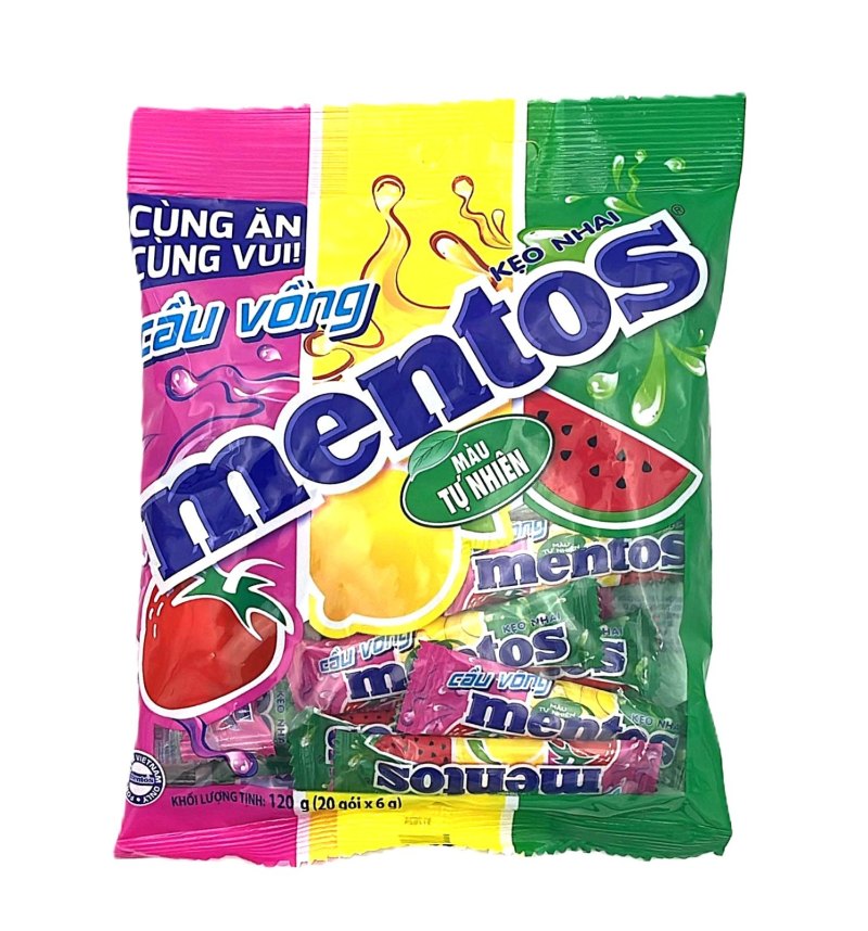 MENTOS MINI RAINBOW 51X120GR
