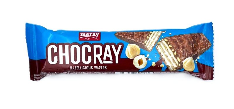 MERAY CHOCRAY CHOCOLAT AU LAIT ET NOISETTE 24X35GR
