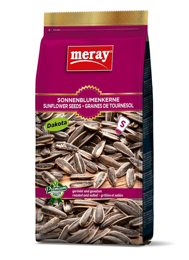MERAY DAKOTA GRAINE DE TOURNESOL SALEE 14X250GR ROSE