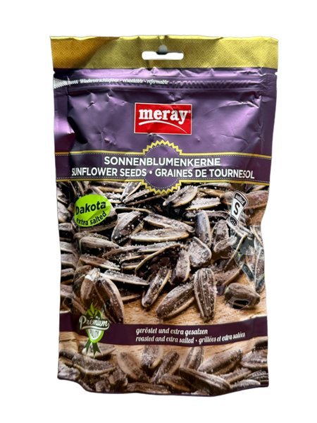 MERAY DAKOTA GRAINES DE TOURNESOL EXTRA SALEES 10X125G