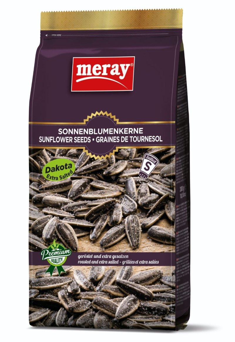 MERAY DAKOTA GRAINES DE TOURNESOL EXTRA SALEES MAUVE 14X250GR