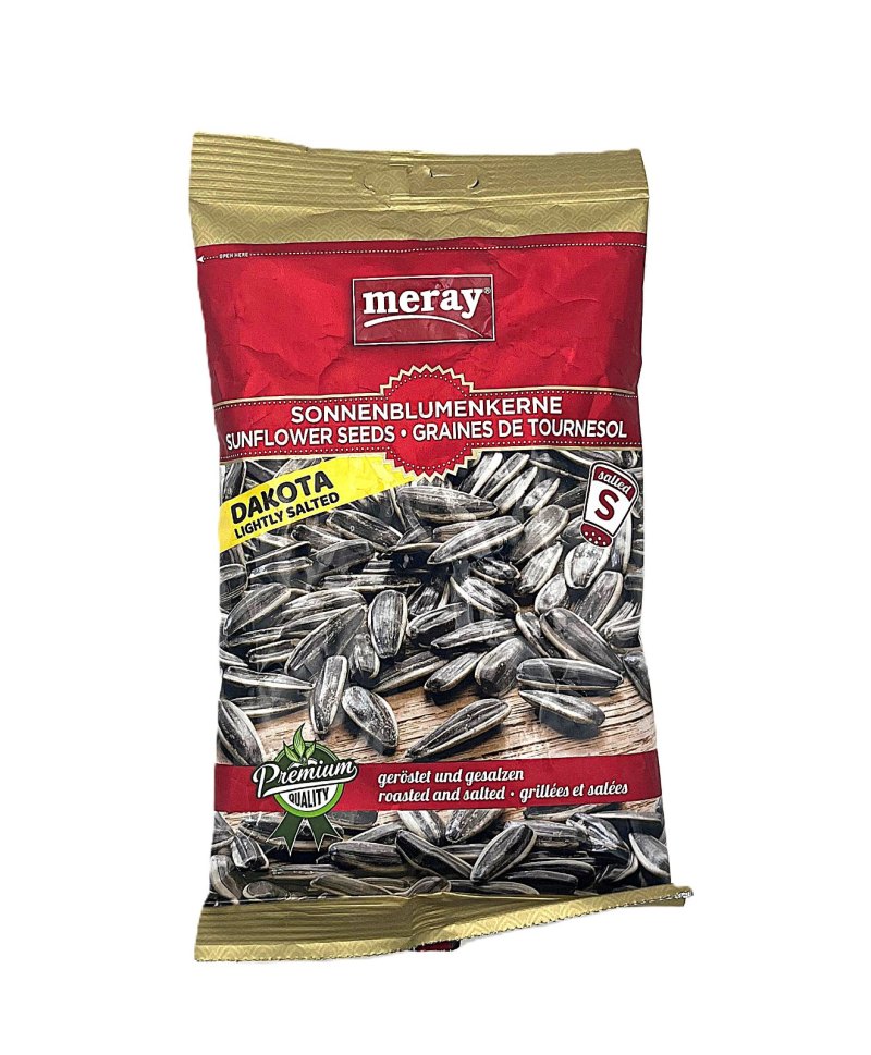 MERAY DAKOTA GRAINES DE TOURNESOL LEGEREMENT SALEES ORANGE 12X70GR