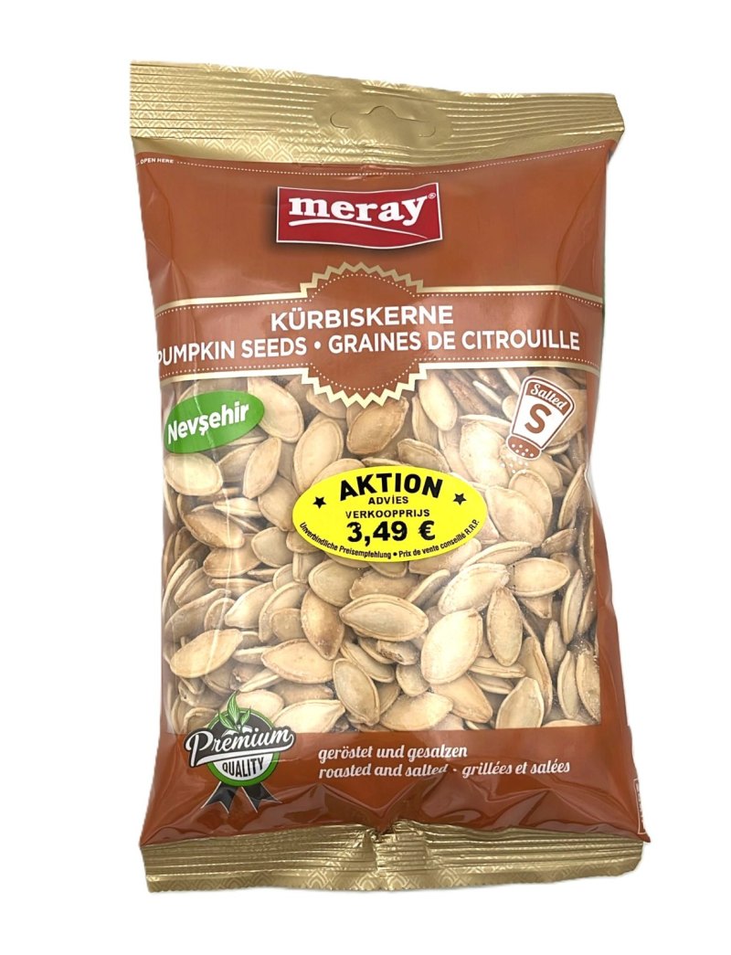 MERAY GRAINES DE CITROUILLE NEVSEHIR SALEE 12X200GR P.V.€3,49