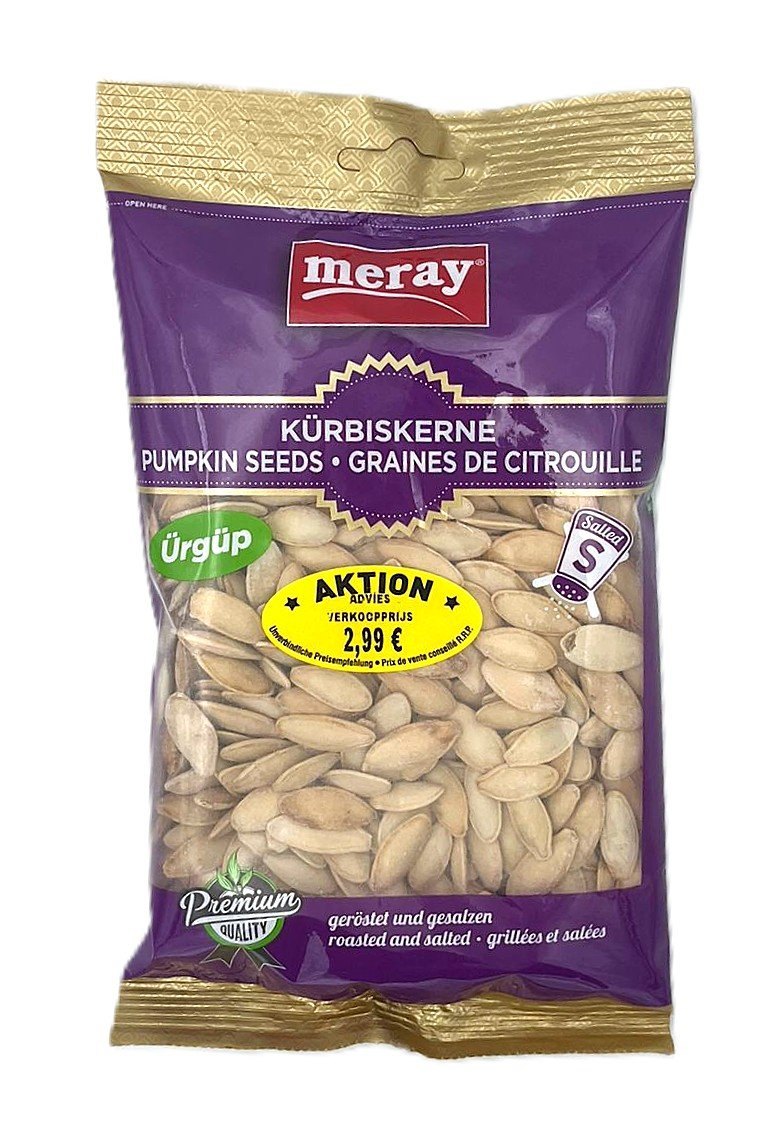 MERAY GRAINES DE CITROUILLE URGUP SALEE 12X200GR P.V.€2,99