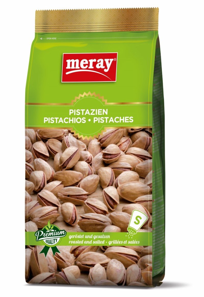 MERAY PISTACHES TURC GRILLEES ET SALEES QUADRO PACK 12X300GR