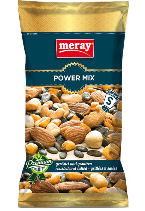 MERAY POWER MIX GRILLEES ET SALEES 12X85GR