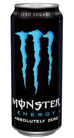 MONSTER ENERGY ABSOLUTELY SANS SUCRE 24X500ML