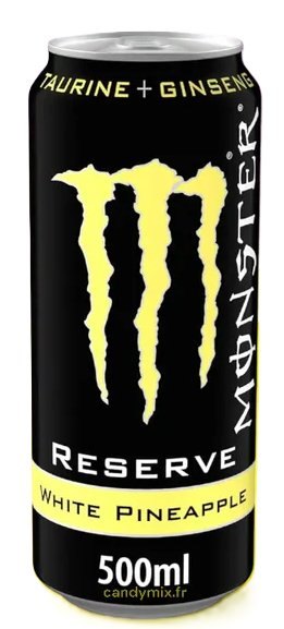 MONSTER ENERGY RESERVE WHITE PINEAPPLE ANANAS 12X500ML