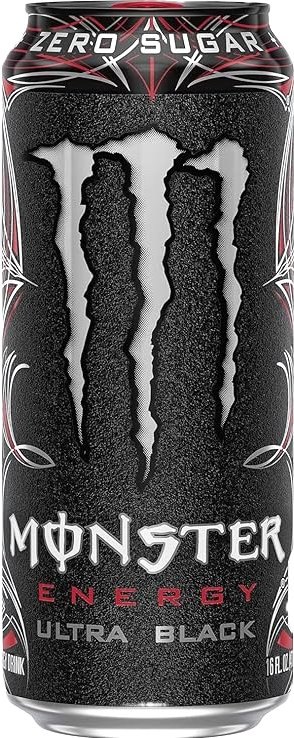 MONSTER ENERGY ULTRA BLACK ZERO 12X500ML