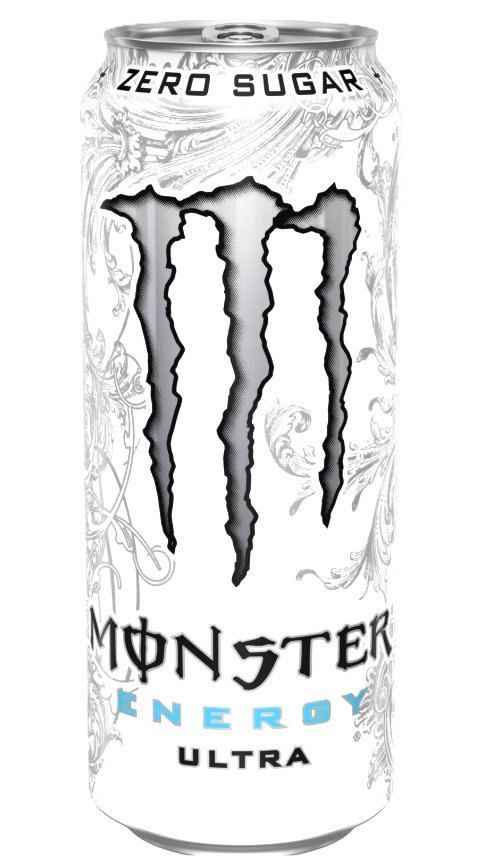 MONSTER ENERGY ULTRA WHITE SANS SUCRE 24X500ML