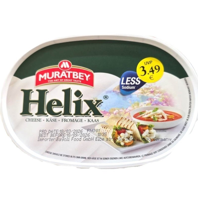 MURATBEY BUKLUM HELIX FROMAGE 12X150GR P.V. €3,49
