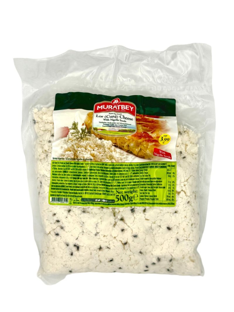 MURATBEY FROMAGE LOR AVEC NIGELLES 12X500GR P.V. €3,99