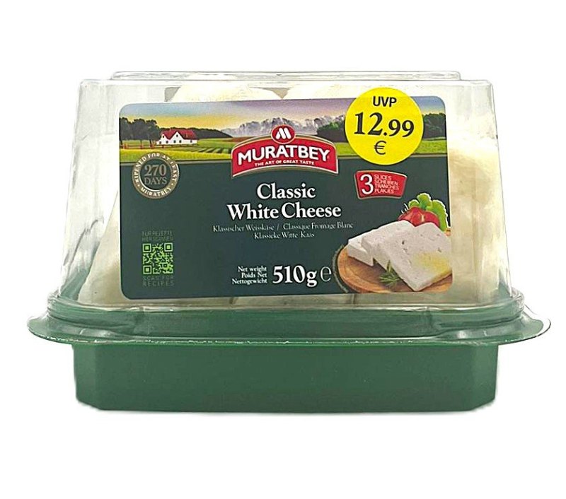 MURATBEY KLASIK (EZINE) FROMAGE 8X510GR P.V. €12,99