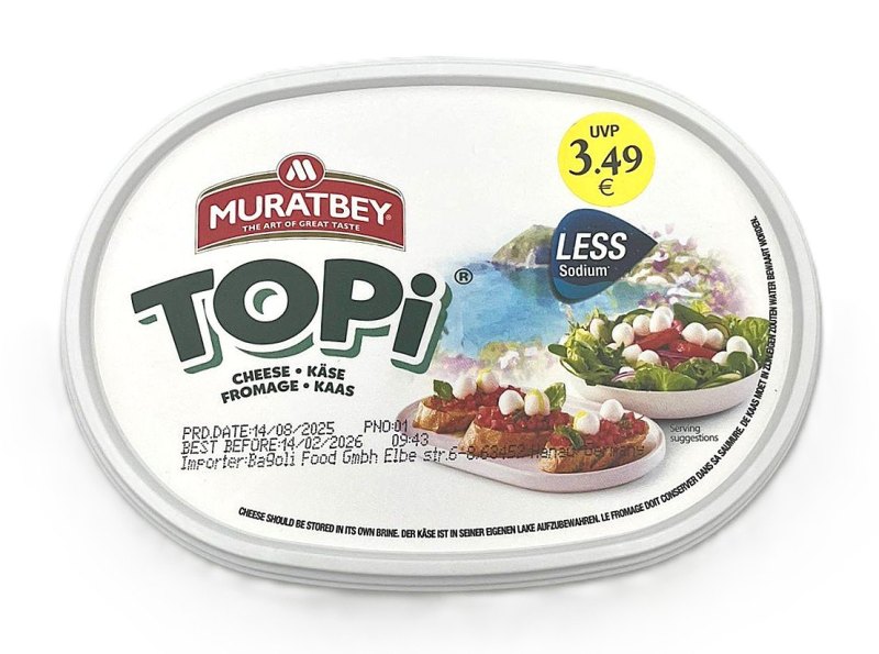 MURATBEY TOPI BALL FROMAGE 12X150GR P.V. €3,49