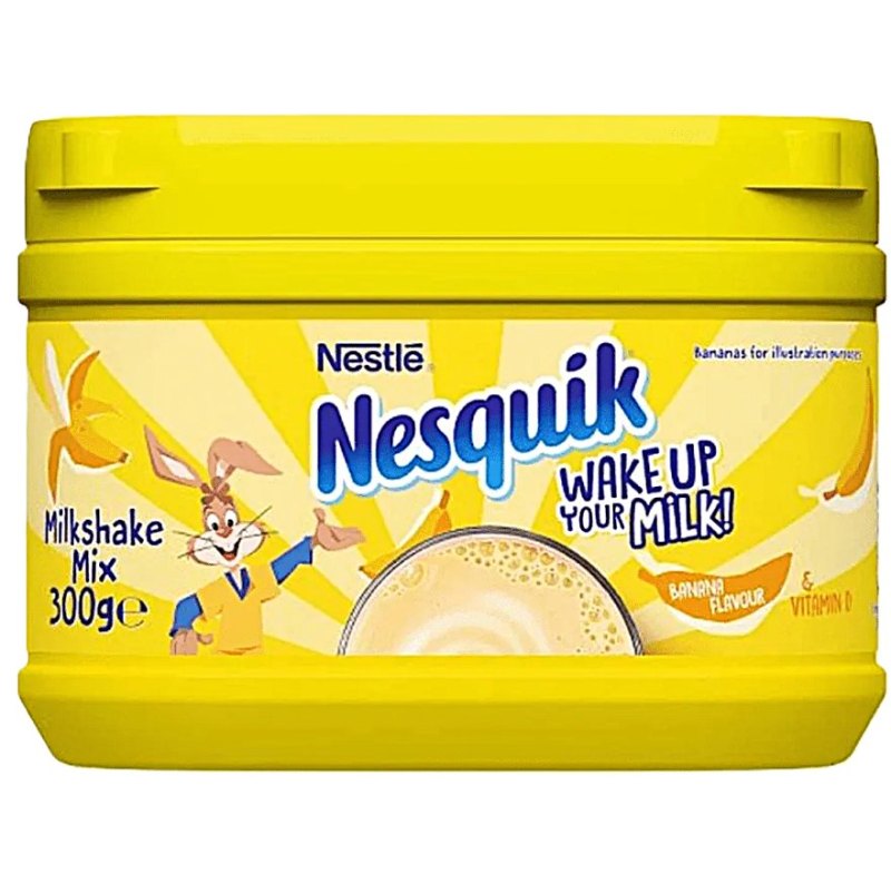 NESQUICK MILKSHAKE MIX - BANANE 10X300GR