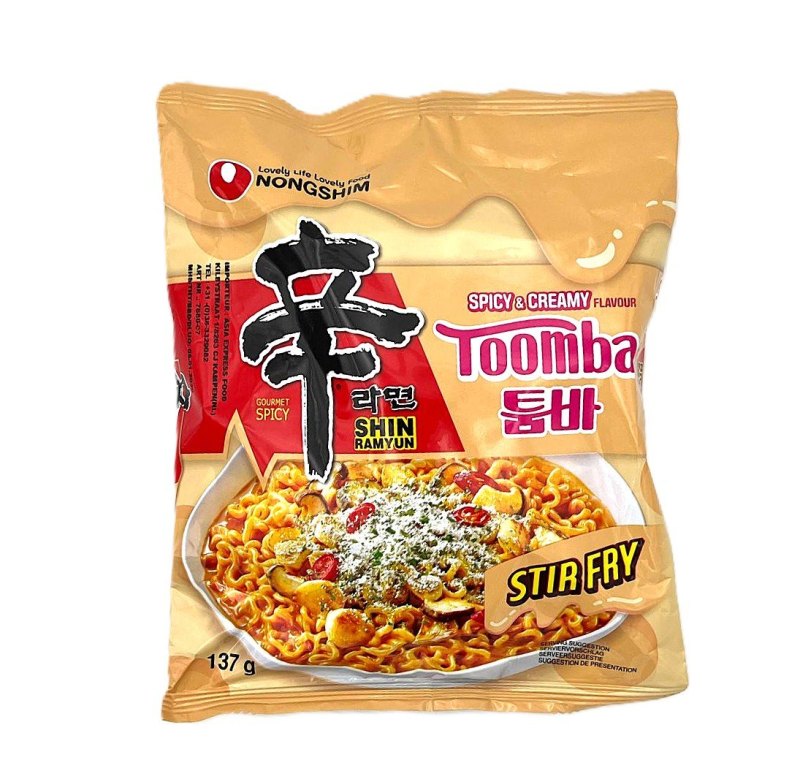 NONGSHIM SHIN RAMYUN TOOMBA NOODLES 20X137GR