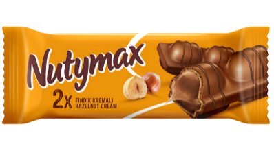 NUTYMAX GAUFRETTE A LA CREME DE NOISETTE16X44GR