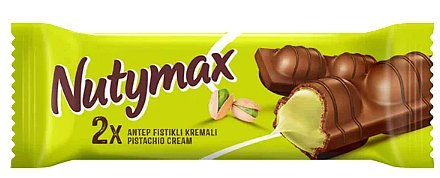 NUTYMAX GAUFRETTE A LA CREME DE PISTACHE 16X44GR