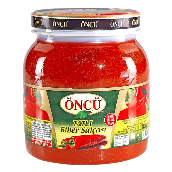 ONCU CONCENTRE DE POIVRONS DOUX PET 6X1650GR
