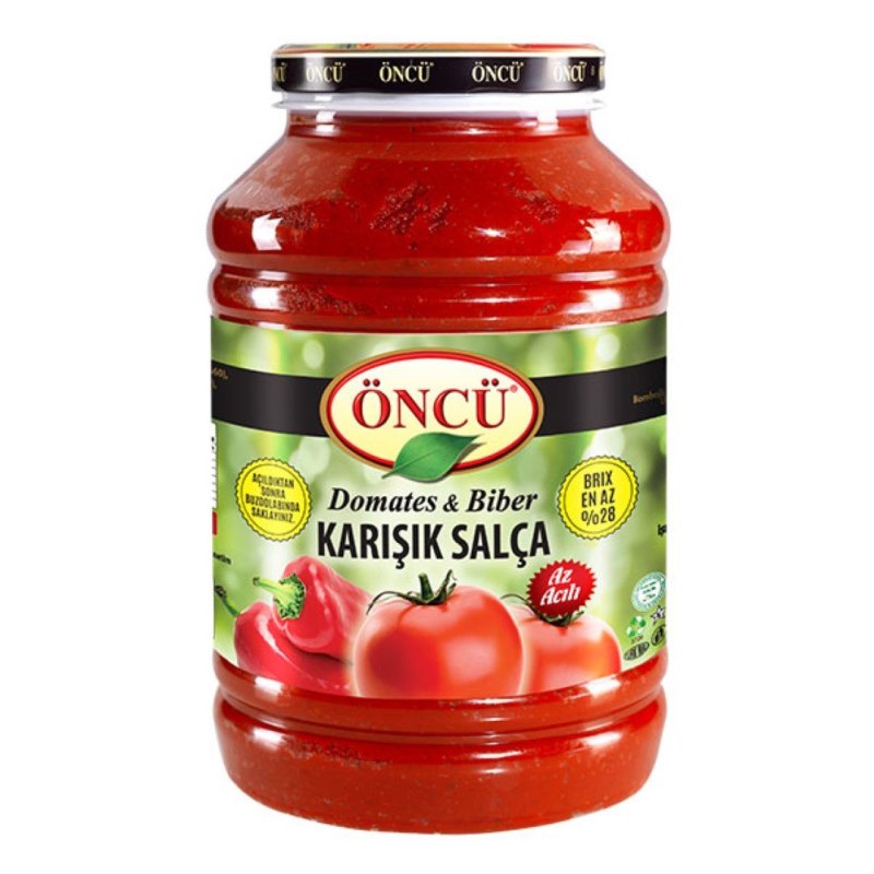 ONCU CONCENTRE DE POIVRONS ET TOMATES PET 4x3200GR