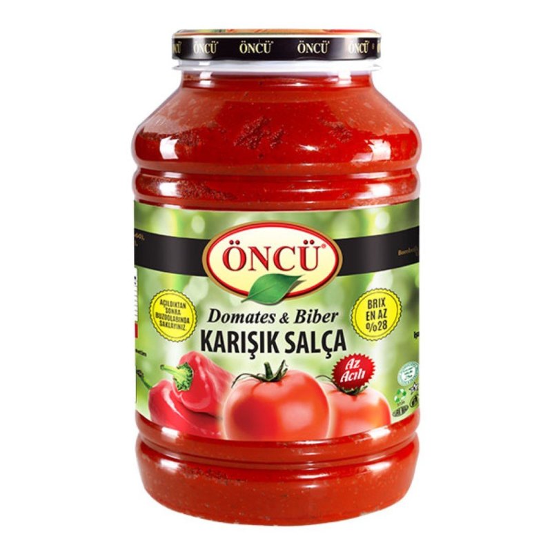 ONCU CONCENTRE DE POIVRONS ET TOMATES PET 4x4300GR