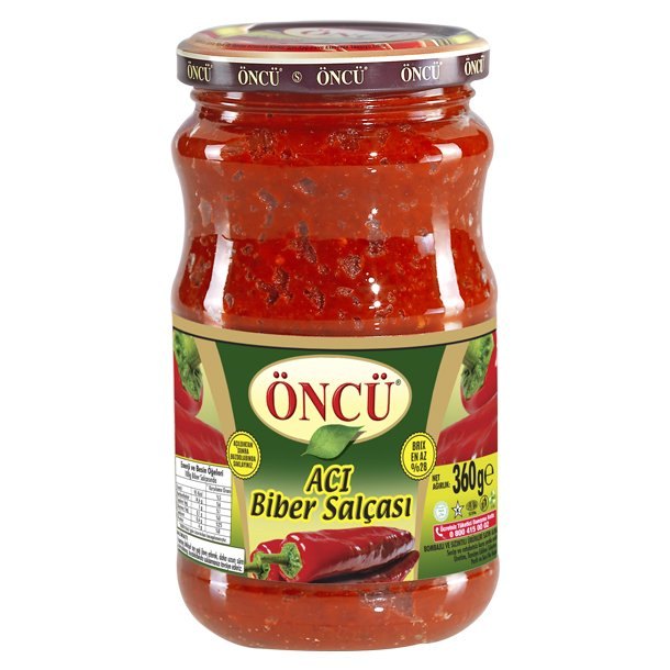 ONCU CONCENTRE DE POIVRONS PIQUANT 12X370GR